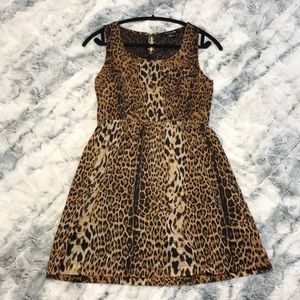 Cheetah Print Dress